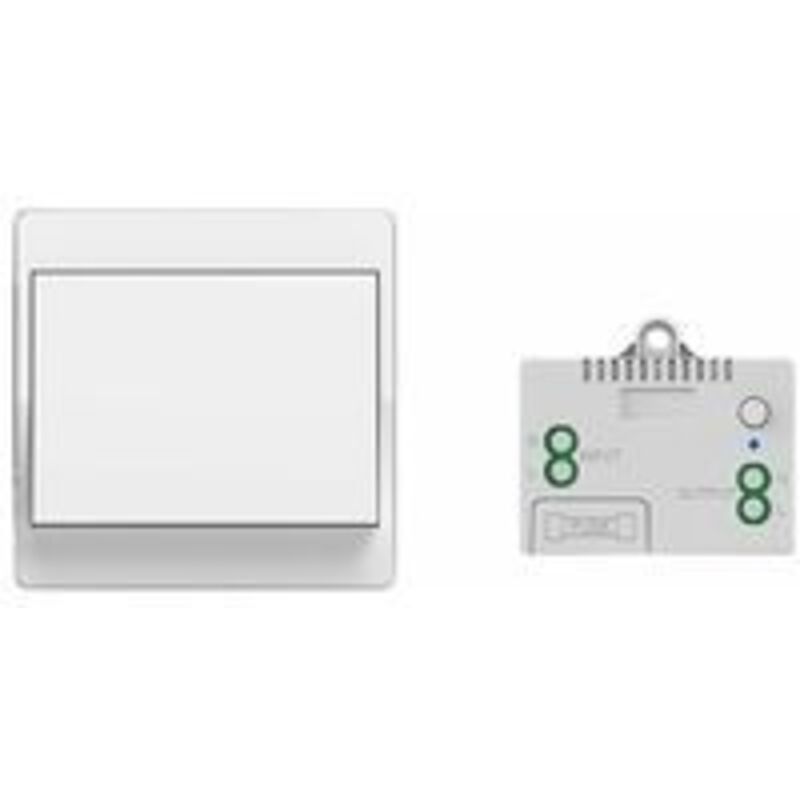 foto del prodotto interruttore wireless autoalimentato, senza batteria, telecomando wireless per luci ed elettrodomestici, impermeabile e sicuro, pu essere installato