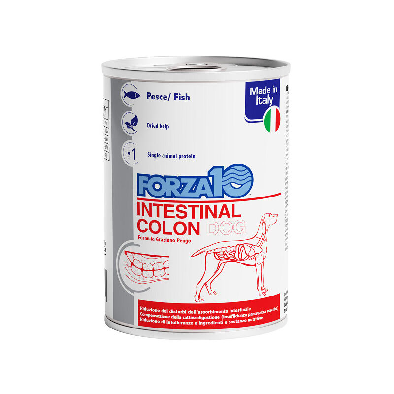 foto del prodotto intestinal colon con pesce per cani da 390 gr forza10