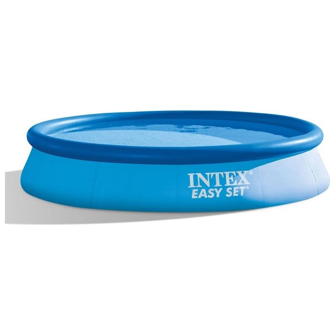 foto del prodotto intex 28143np piscina fuori terra easy set rotonda, 7290 l, pvc, azzurro, 396x84 cm