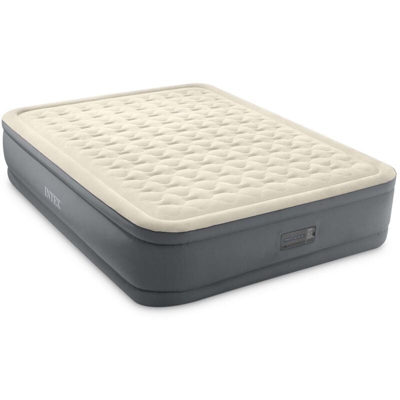 foto del prodotto intex 64926nd materasso gonfiabile dura beam premaire ii matrimoniale, con pompa elettrica e usb, pvc, multicolore, 152x203x46 cm