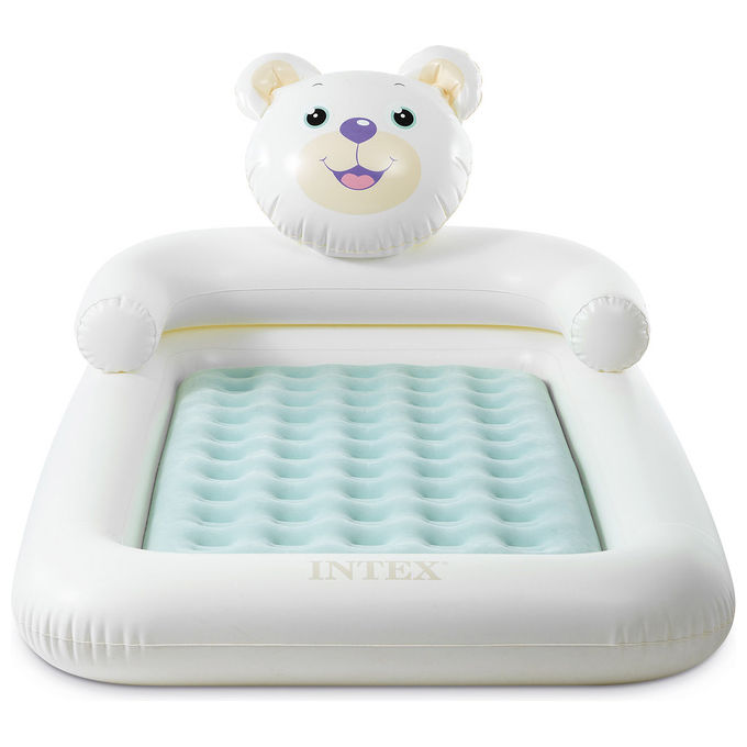 foto del prodotto intex 66814np lettino gonfiabile bear kidz da viaggio 114x178x71 cm