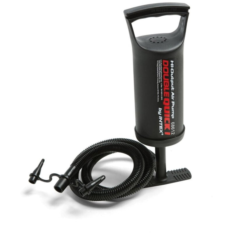 foto del prodotto intex 68612 pompa manuale double quick i, plastica, nero, 29 cm