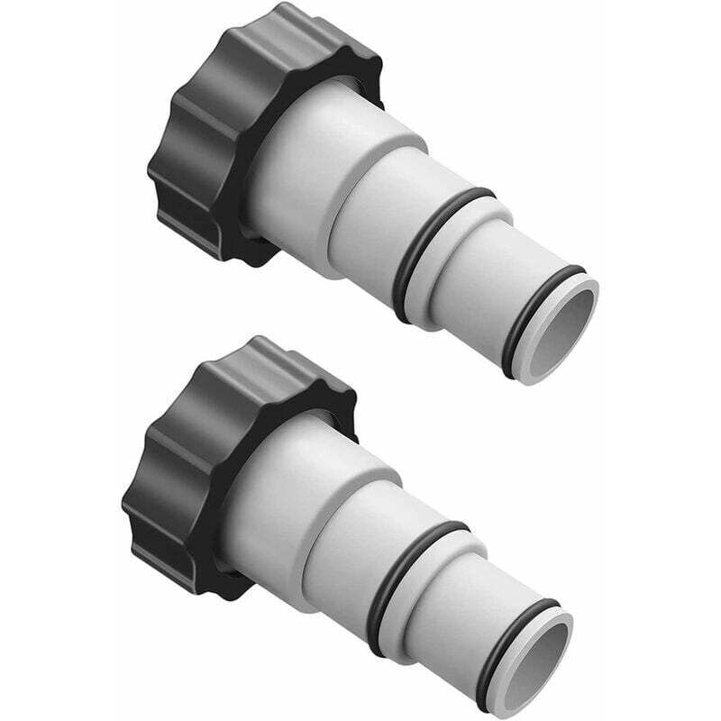 foto del prodotto intex adattatore per tubo per piscina a per piscina adattatore per tubo per piscina da 38 mm e 32 mm di diametro, adattatore per tubo di ricambio