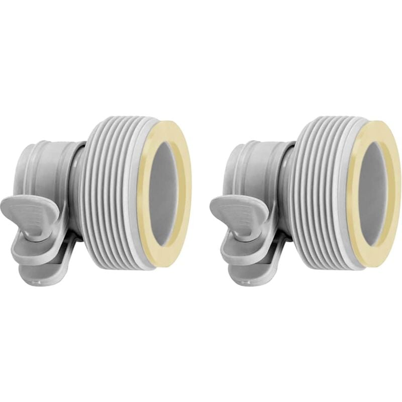 foto del prodotto intex adattatori b 2 pz per tubi flessibili da 32 mm a 38 mm