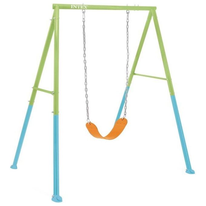 foto del prodotto intex altalena 1 posto azzurro e verde