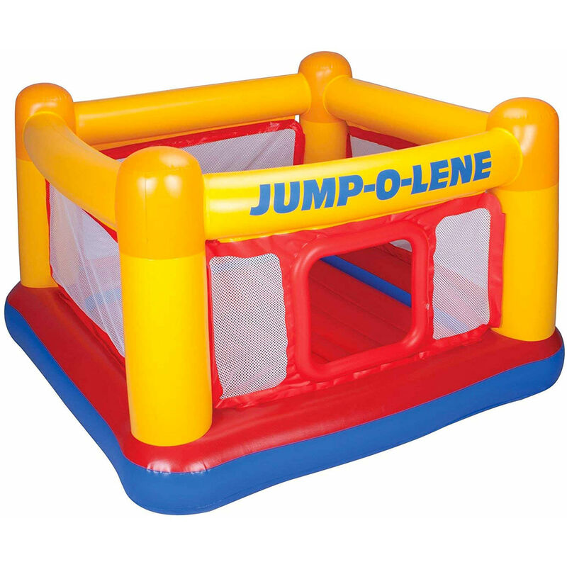 foto del prodotto intex castello giostra gonfiabile per bambini 174x174x112 cm playhouse jump o lene 442600