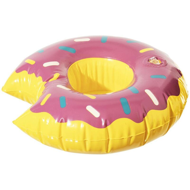 foto del prodotto intex divertenti portabicchieri gonfiabili rose donut
