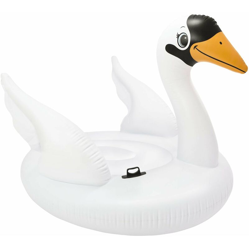 foto del prodotto intex gonfiabile galleggiante mare piscina 194x152x147 cm isola a forma di cigno 56287