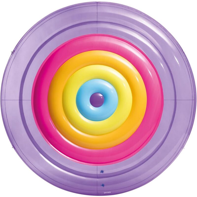 foto del prodotto intex isola galleggiante rainbow 201x24cm