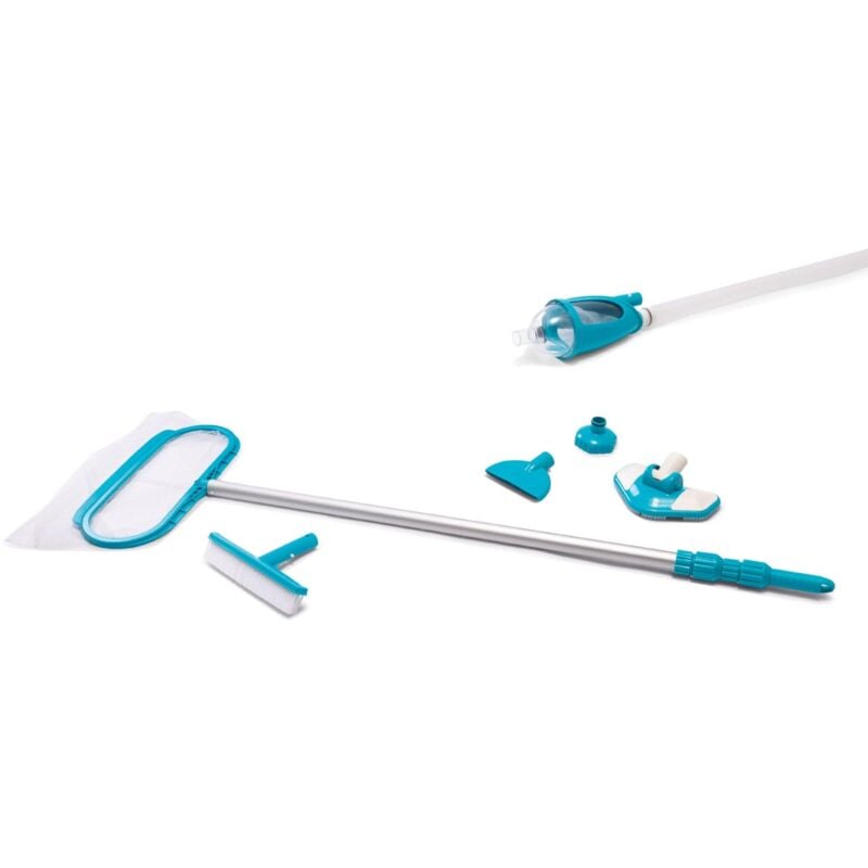 foto del prodotto intex kit pulizia e mantenimento deluxe per piscine fuori terra 28003