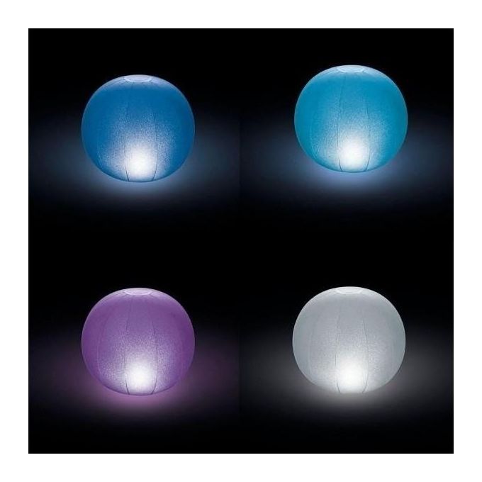 foto del prodotto intex luce galleggiante rotonda 23x22 cm
