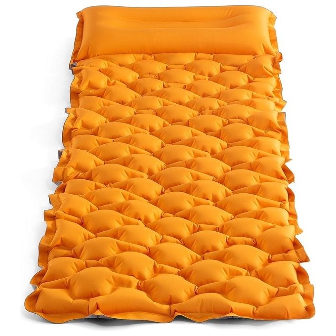 foto del prodotto intex materasso camping ondulato truaire con tecnologia fiber tech e materiale tpu cm 71x191x11 con pompa quickfill usb150 i.6