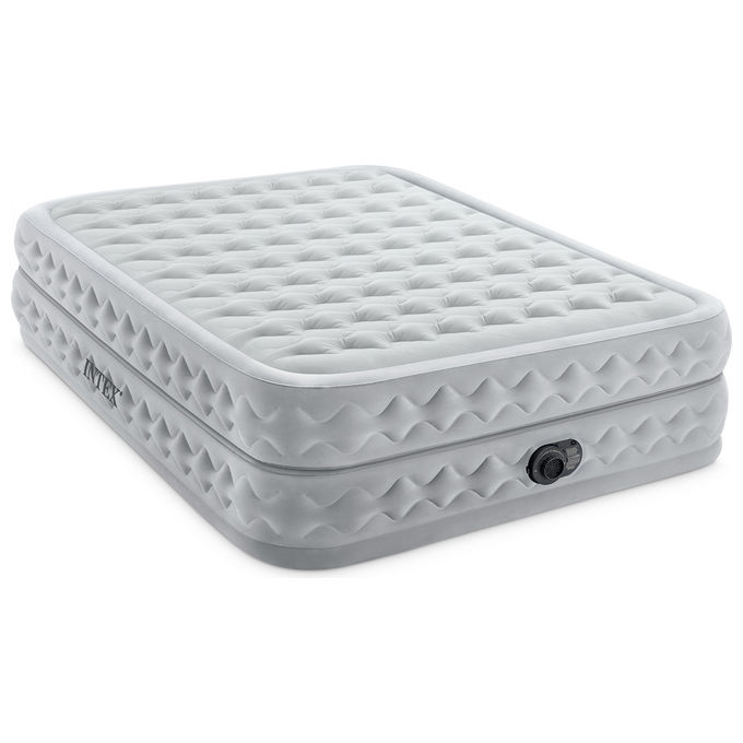 foto del prodotto intex materasso dura beam supreme tecnologia fiber tech q con pompa elettrica