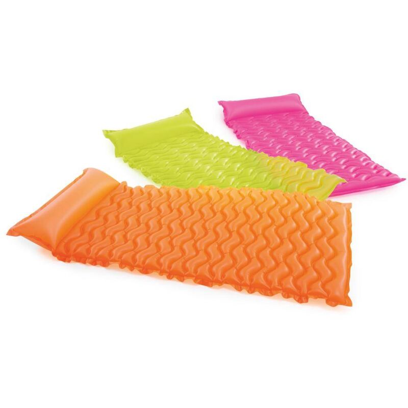 foto del prodotto intex materasso rotolante arancione
