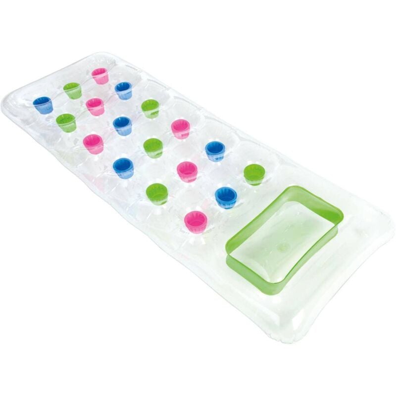 foto del prodotto intex materasso trasparente 188x71 verde