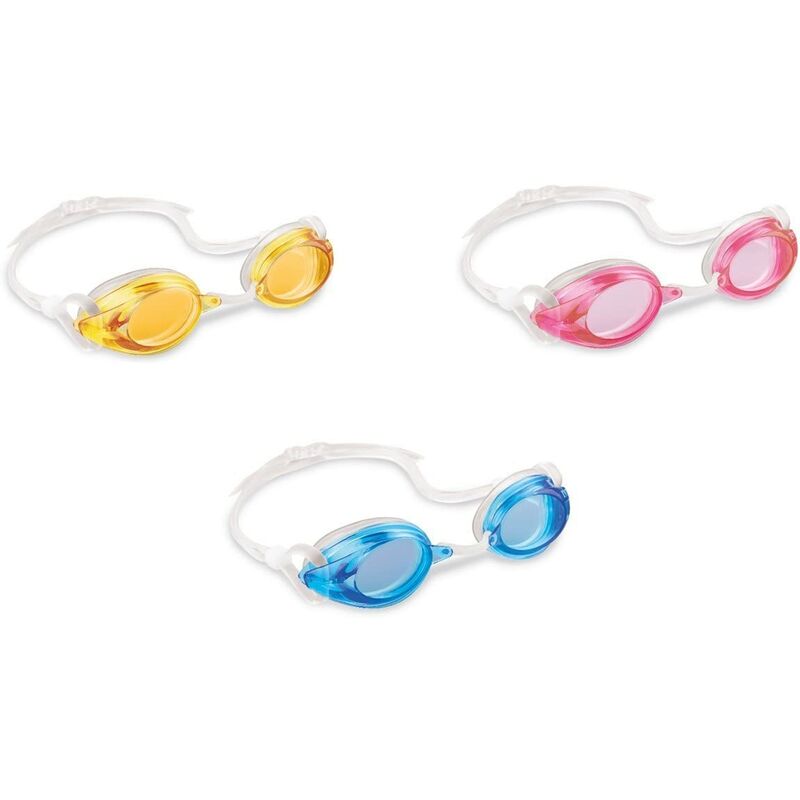 foto del prodotto intex occhialini da nuoto race pro colore assortito