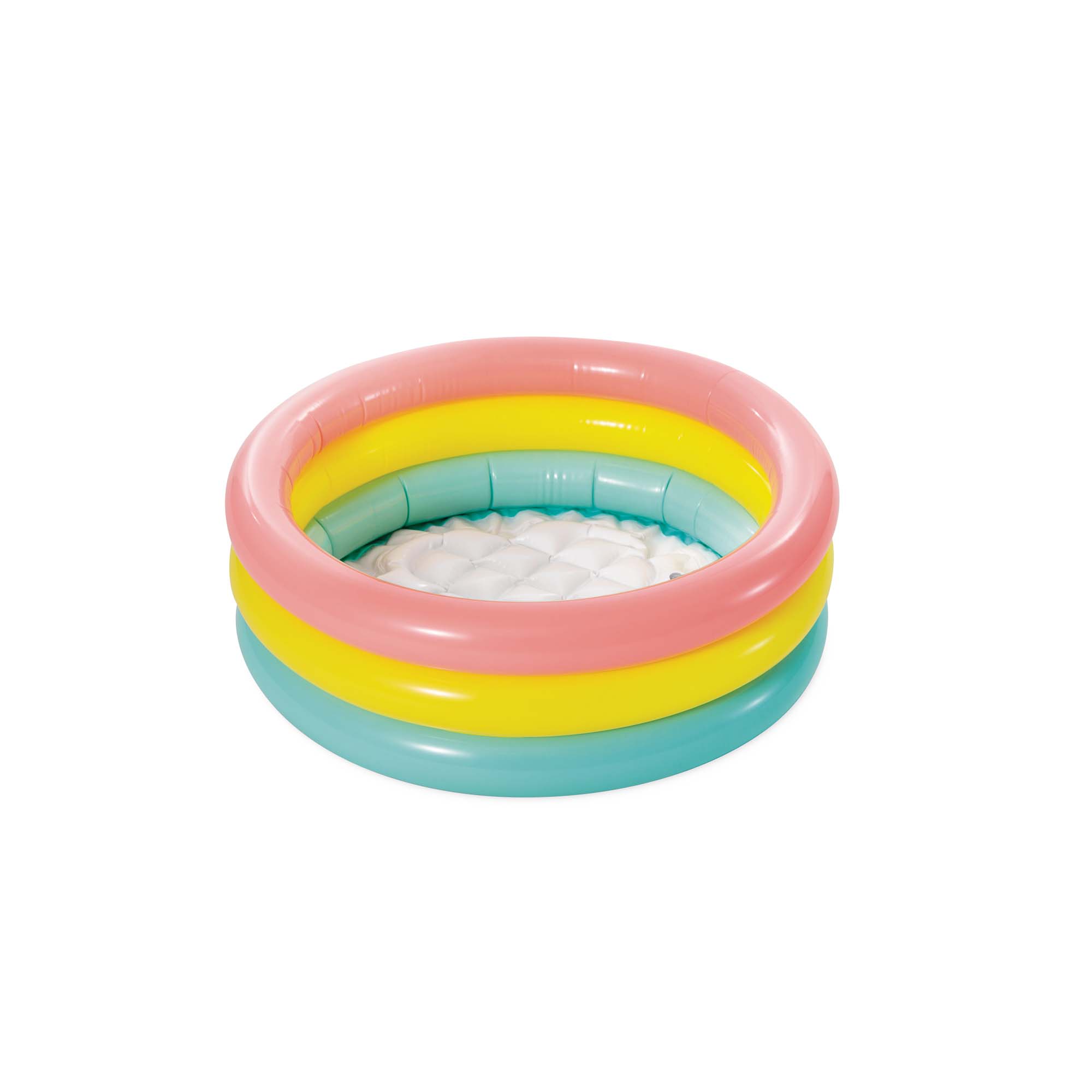 foto del prodotto intex piscina gonfiabile baby tonda 3 anelli 1 3 anni cm.61x22h. capienza lt.28 peso kg.0,5 57107 