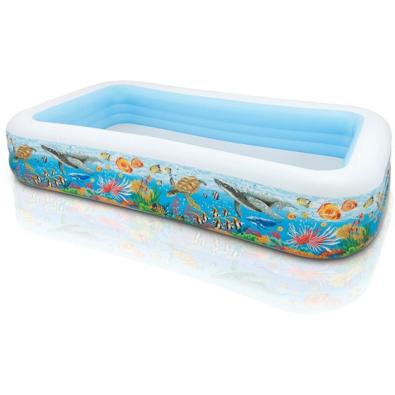 foto del prodotto intex piscina gonfiabile family tropical cm. 305x183x56h piscine fuoriterra