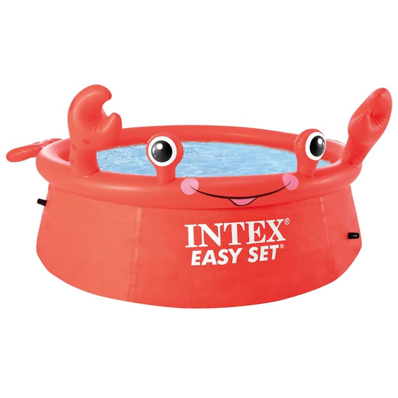 foto del prodotto intex piscina gonfiabile granchio felice easy set 183x51 cm