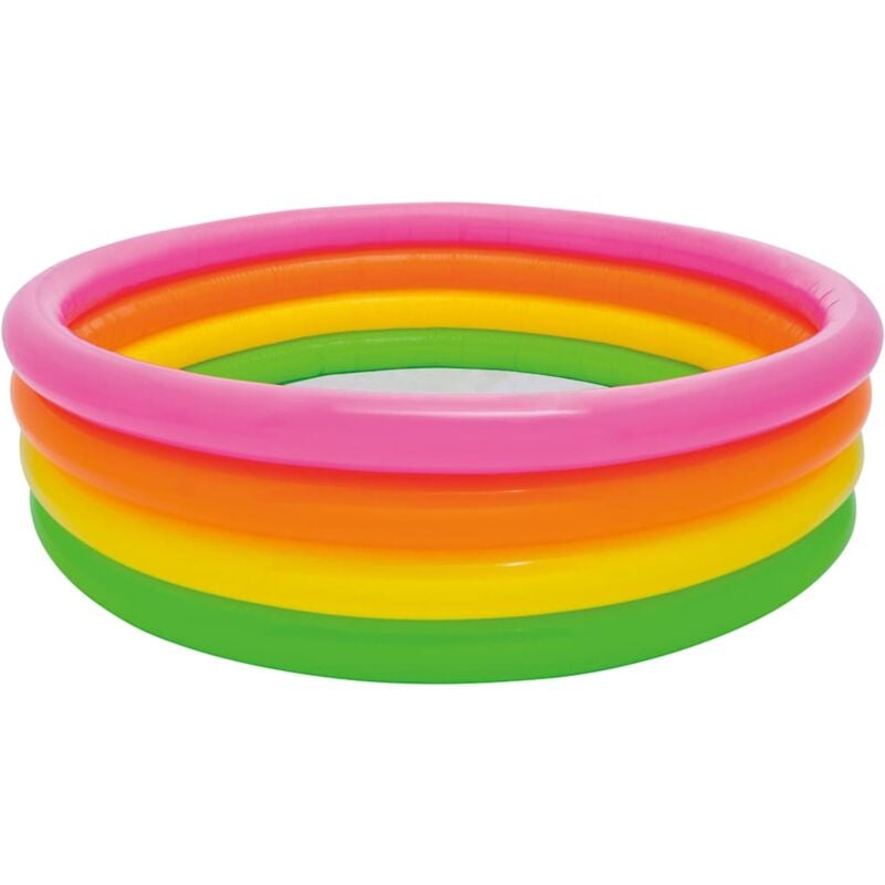 foto del prodotto intex piscina gonfiabile sunset 4 anelli 168x46 cm
