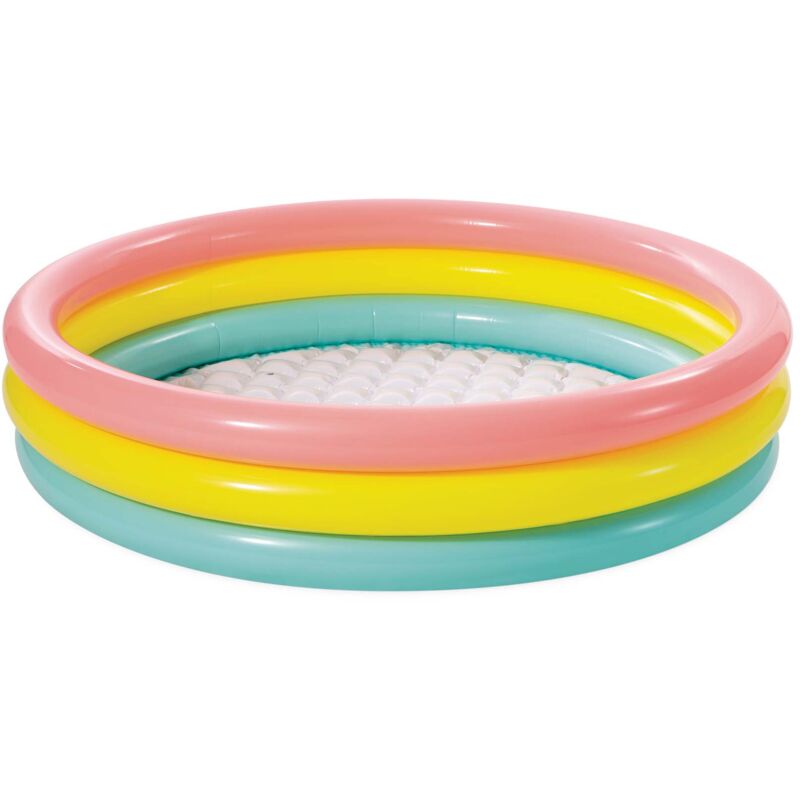 foto del prodotto intex piscina gonfiabile sunset con 3 anelli 147x33 cm