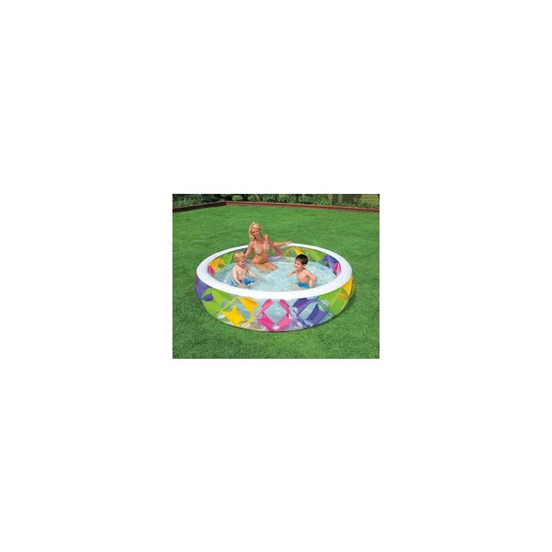 foto del prodotto intex piscina gonfiabile tonda fondo soft cm. 229x56h