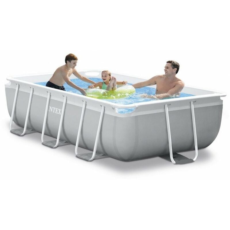 foto del prodotto intex piscina rettangolare frame prisma cm. 400x200x100 h