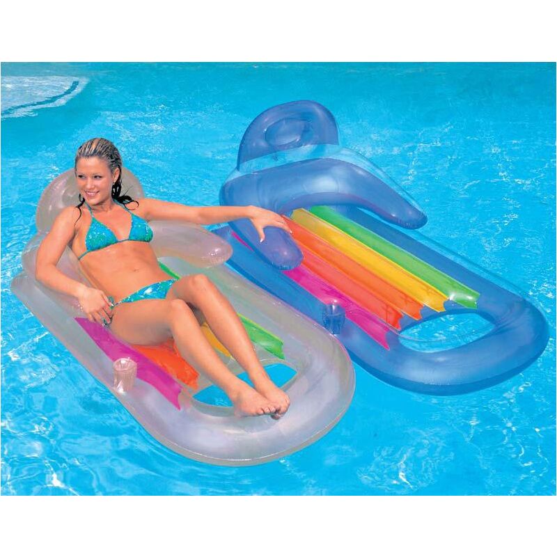 foto del prodotto intex poltrona galleggiante gonfiabile king cm. 160x85