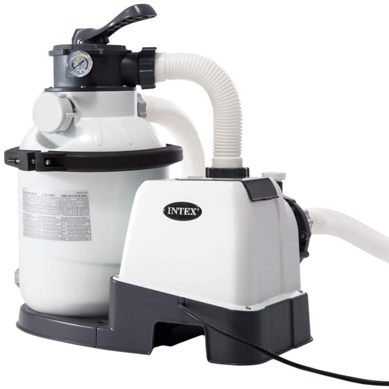 foto del prodotto intex pompa a sabbia i.1 flusso d acqua 4.500 l h cod. 26644
