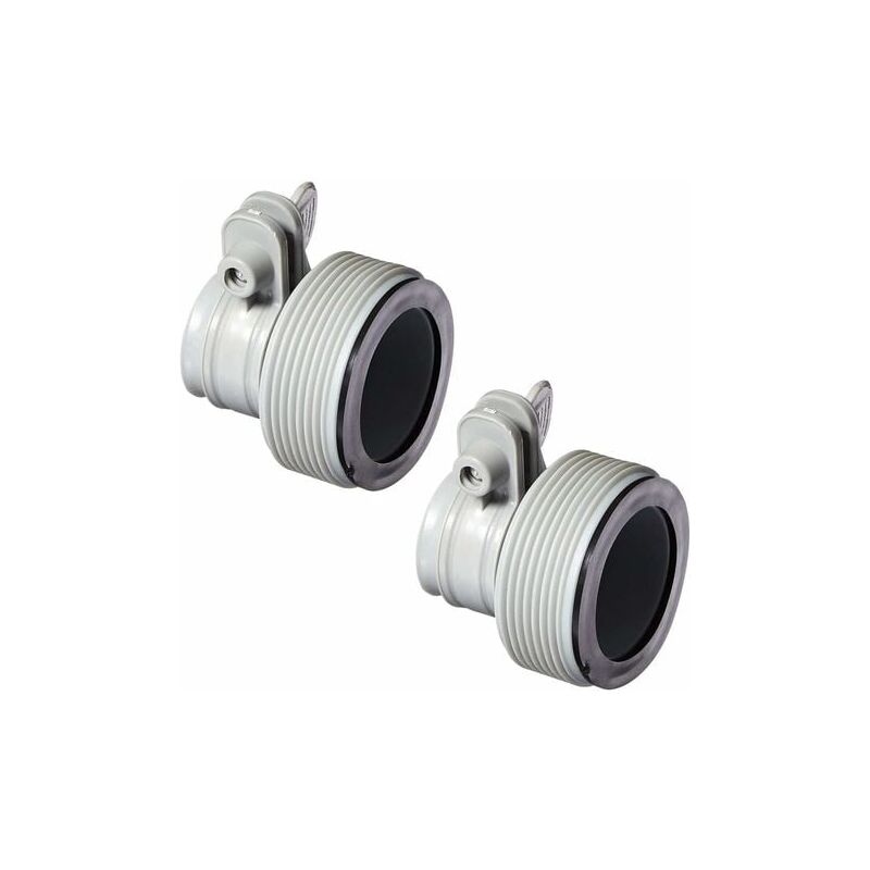 foto del prodotto intex set di 2 adattatori tipo b attacco 32 e 38 mm ep