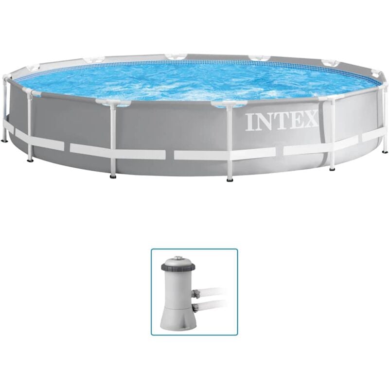 foto del prodotto intex set piscina prism frame premium 366x76 cm