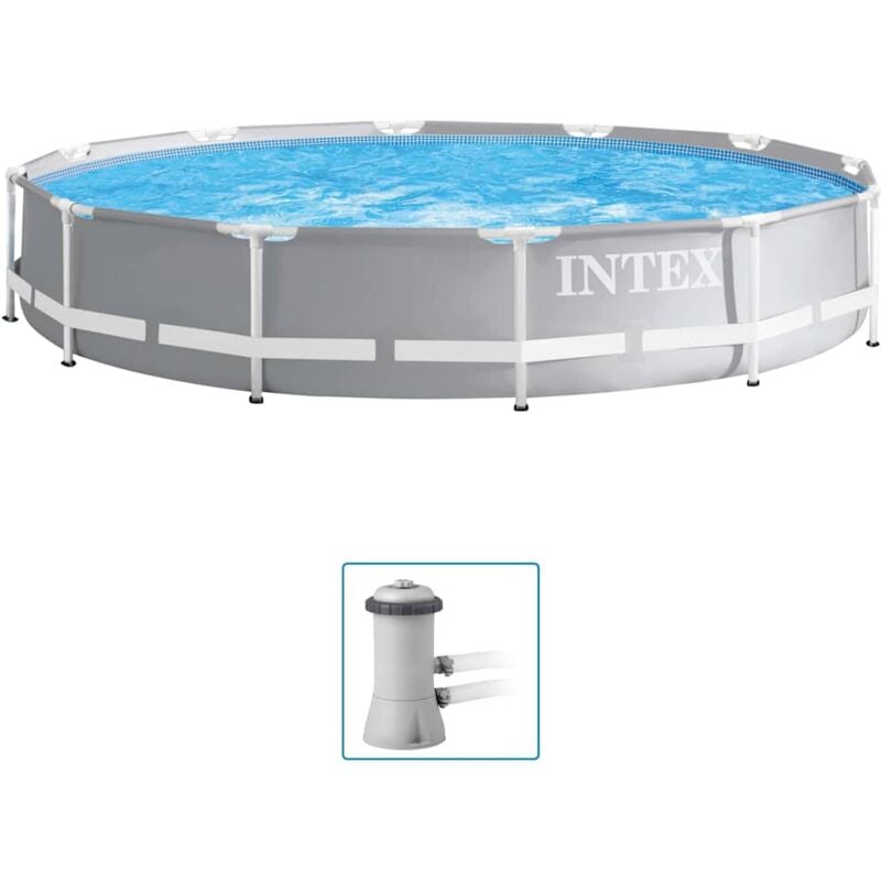 foto del prodotto intex set piscina prism frame premium 366x76 cm