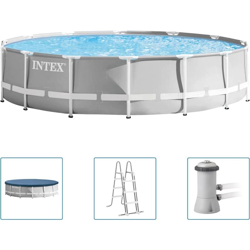 foto del prodotto intex set piscina prism frame premium 427x107 cm