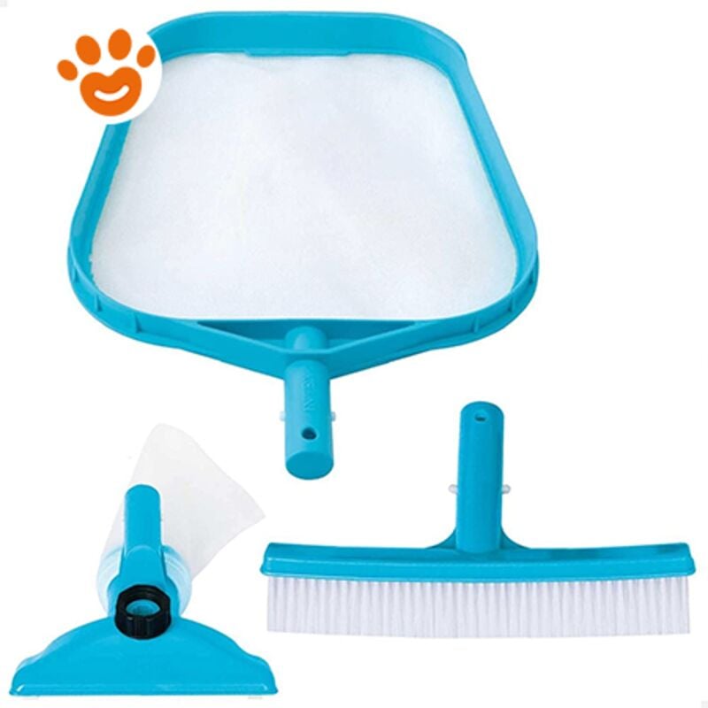 foto del prodotto intex - set pulizia 29056 piscina retino spazzola 50006