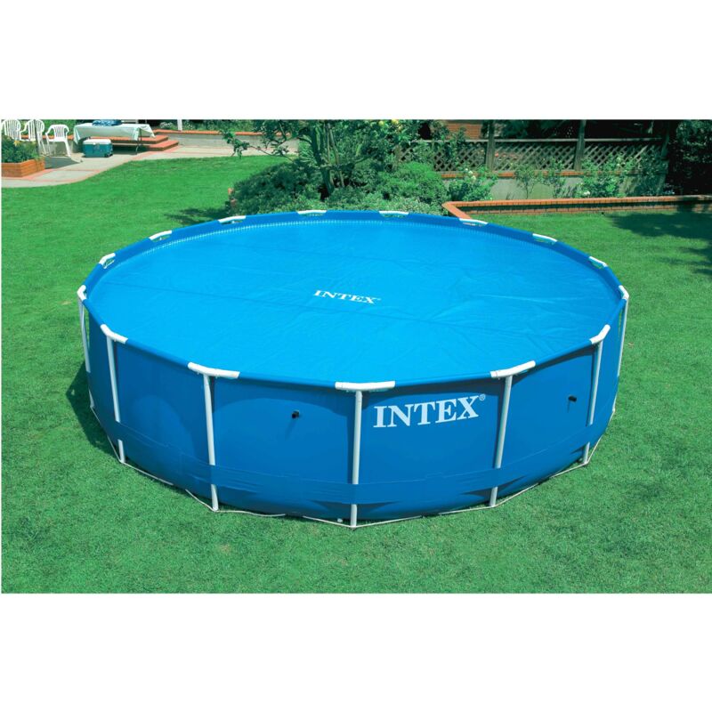 foto del prodotto intex telo a bolle 110 g m2 per piscina rotonda 2,90m per piscina 3,05m