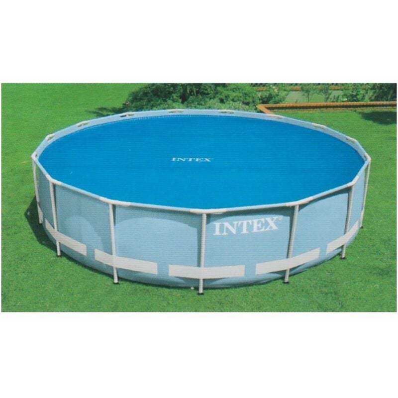 foto del prodotto intex telo copripiscina termico tondo easy frame cm. 244