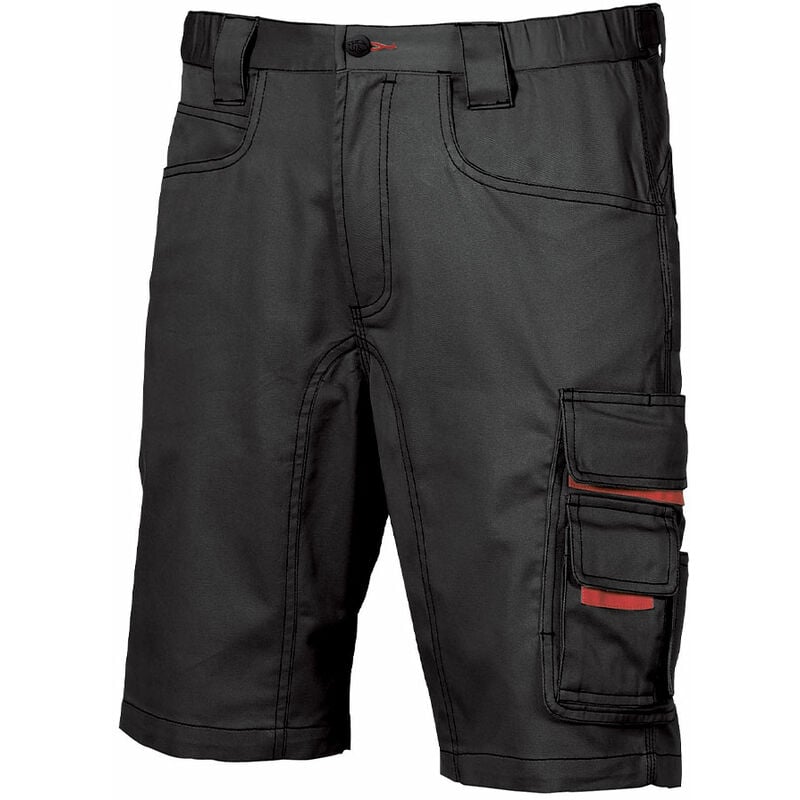 foto del prodotto intex upower party bermuda pantaloncino pantalone da lavoro multitasca resistente black carbon 48