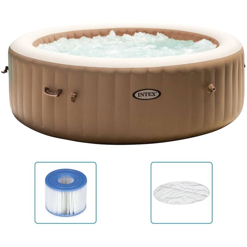 foto del prodotto intex vasca idromassaggio rotonda purespa 216x71 cm 6 persone