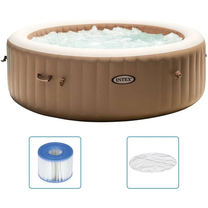 foto del prodotto intex vasca idromassaggio rotonda purespa 216x71 cm 6 persone