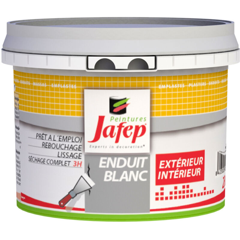 foto del prodotto intonaco bianco per esterni interni jafep 250ml