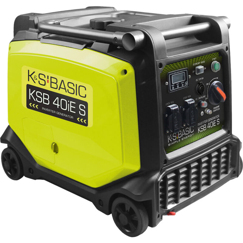 foto del prodotto inverter generatore ksb 40ie s k s basic 3.5 kw 3.8 kw, 8.5ch, 2 x schuko 230 v