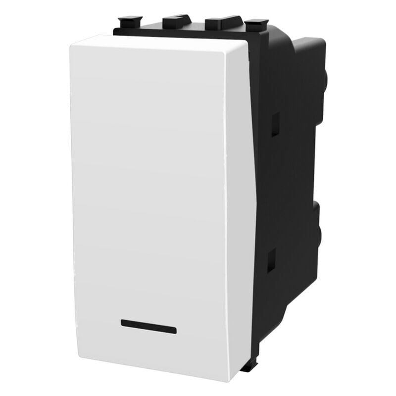 foto del prodotto invertitore 16ax bianco compatibile anche con vimar plana