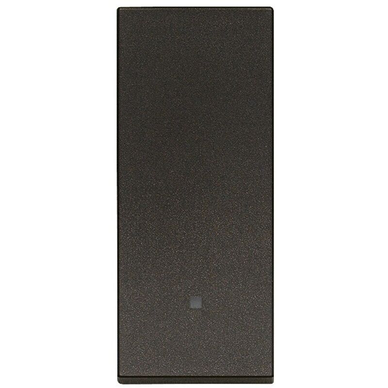 foto del prodotto invertitore vimar linea 1p 10ax basculante led - nero - 30032.lg