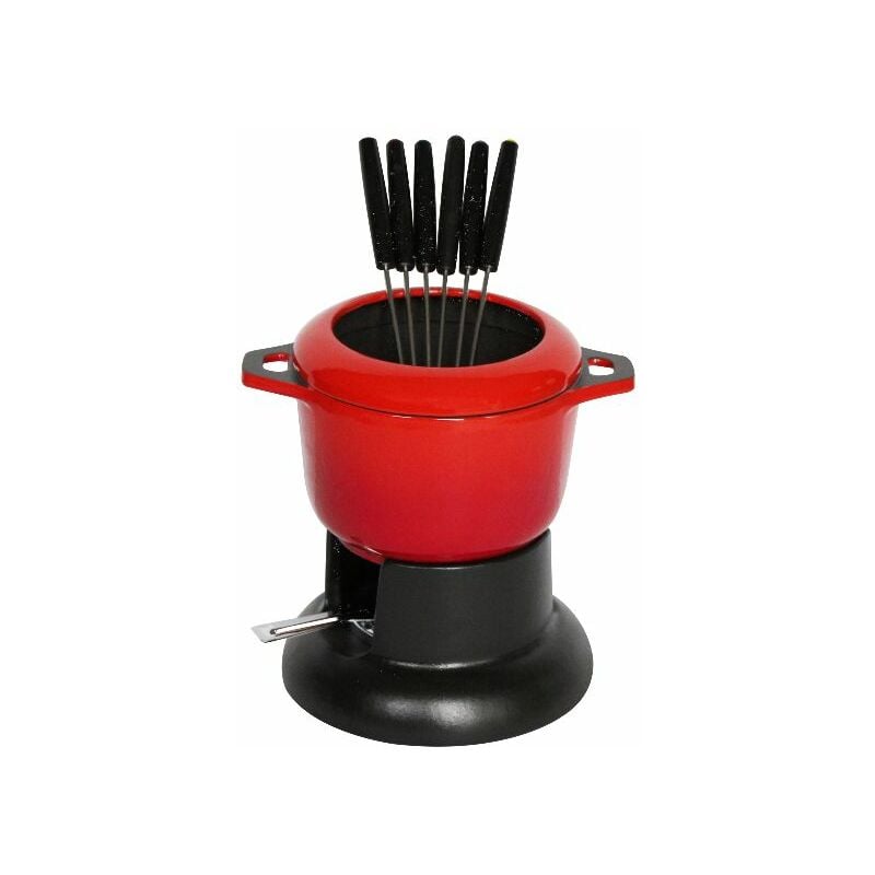 foto del prodotto invicta set per fonduta rosso rubino standard 1003034