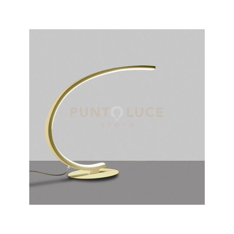 foto del prodotto iole l lampada led 3000k 600lm 12w dimmerabile oro