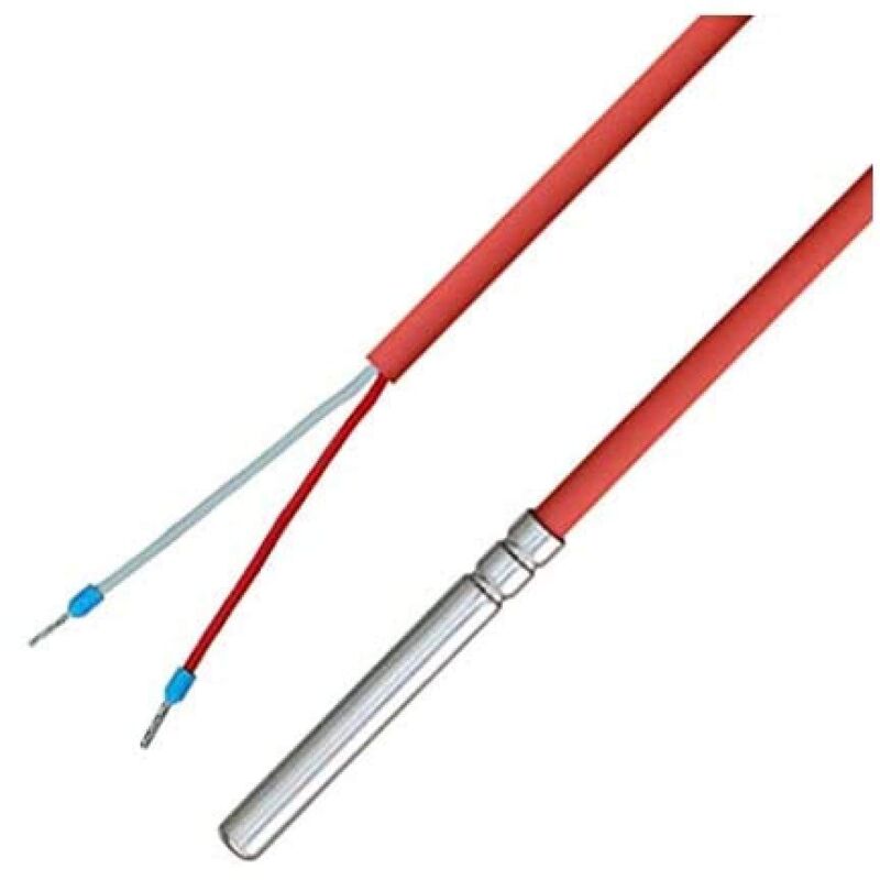 foto del prodotto ioveo 036hs05203 ntc 10kohm sonda di temperatura con cavo in silicone fino a 200 c, ntc 10k, 3 metri