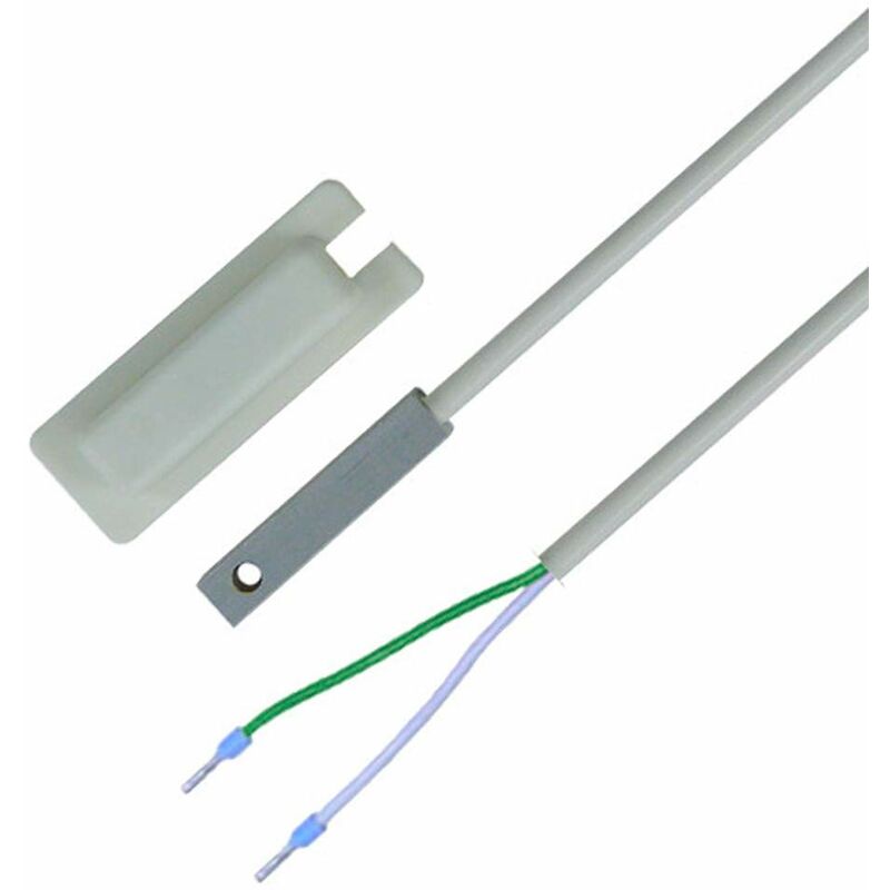 foto del prodotto ioveo 048of01205 pt100 sonda di superficie con tappo di protezione autoadesivo, sensore di temperatura, sensore, cavo in pvc, 5 metri