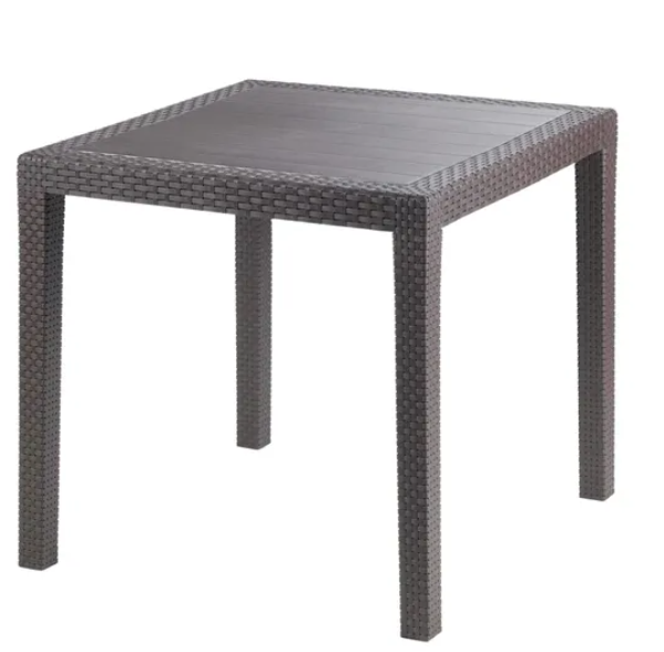 foto del prodotto ipae-progarden s.p.a. tavolo king 79x79 rattan moka