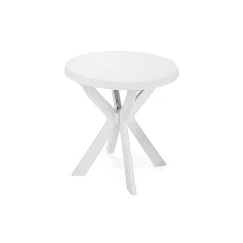 foto del prodotto ipae progarden tavolo da giardino in resina don bianco 70 cm