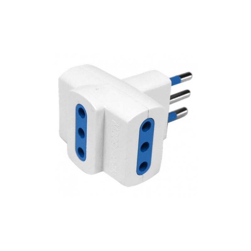 foto del prodotto iperbriko adattatore pres.3 x 2pt10 16a spin.2pt16a